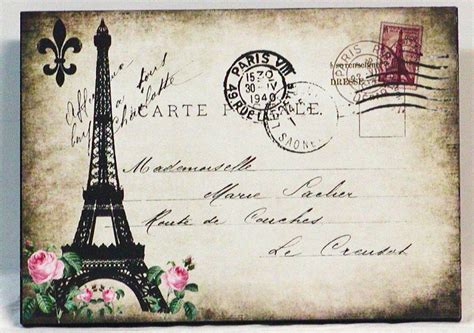 Vintage Paris Postcards Google Zoeken Torre Eiffel Paris Paris