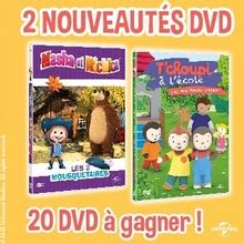 Concours Hellokids gagner des DVD du dessin animé Misha Michka