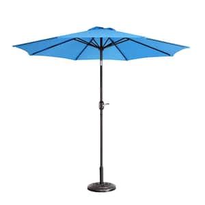 Pasamic Ft Tiers Aluminum Solar Led Market Umbrella Outdoor Patio