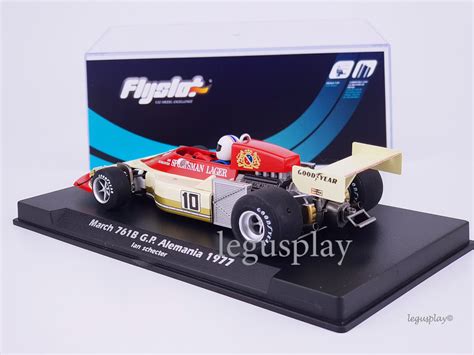 Slot Car Scalextric Fly 045102 March 761B 10 GP Deutschland 1977 Ian