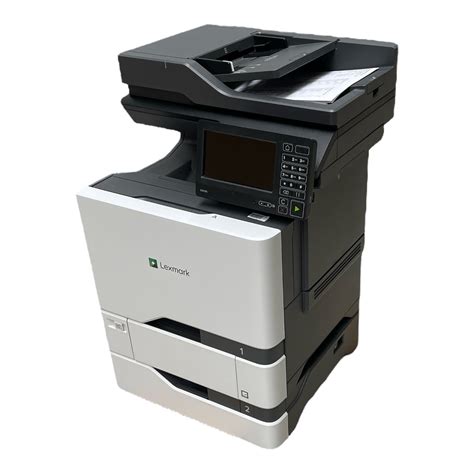 Lexmark Cx Dte Seiten Farblaser Multifunktionsdrucker In