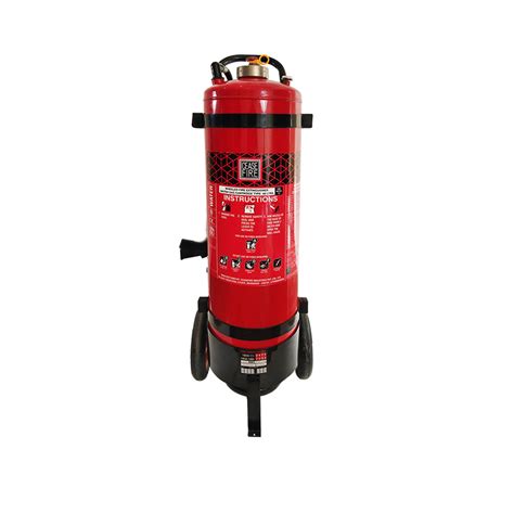 Water Based Wheeled Stored Pressure Type Fire Extinguisher Safetywala