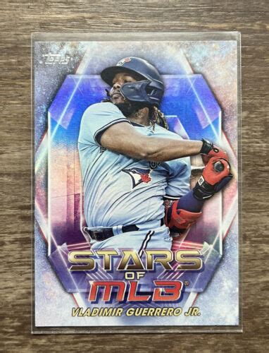 Topps Stars Of Mlb Smlb Vladimir Guerrero Jr Toronto Blue Jays