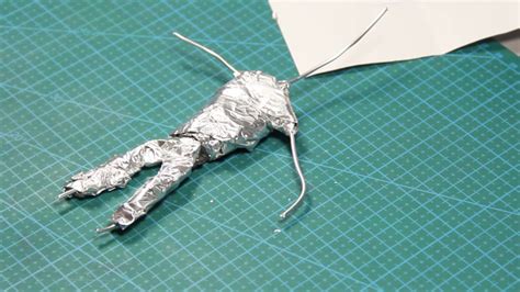 How To Make An Armature For Polymer Clay Figures Youtube