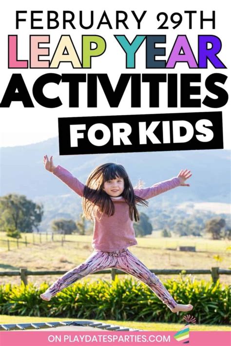 Creative Leap Year Ideas with Kids