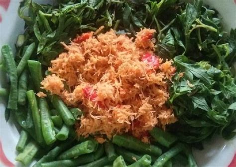 Resep Sambel Kelapa Urap Kenikir Oleh Dewi Umma Zahra Cookpad