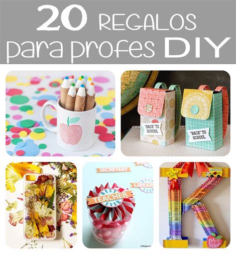 20 Mejores Regalos Diy Para Profes Manualidades Regalos Diy