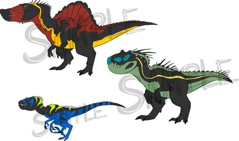 Spino X Indos Sold By Roflo Felorez On Deviantart Dinosaur Posters Jurassic World Dinosaurs