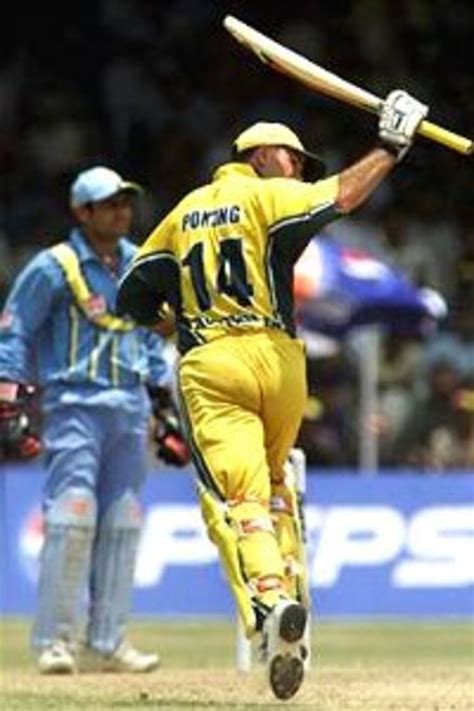 Ricky Ponting celebrates a century | ESPNcricinfo.com