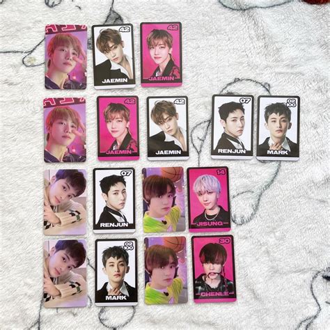 Wts Nct Dream Glitch Mode Pop Up Store Trading Cards Ver B Hobbies