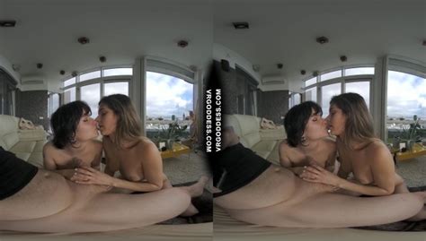 Big Bob Sofie With Josie Giving Me Between The Scenes Handjob Cum On Tits Pov Vr Porn Video