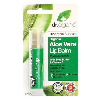 Dr Organic Aloe Vera LipBalm Pomadka Do Ust Z Organicznym Aloesem 5 7 Ml