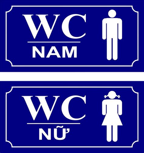 Bi N Wc Ch D N Nh V Sinh Nam N Ri Ng Bi T X Cm B Ng Lazada Vn