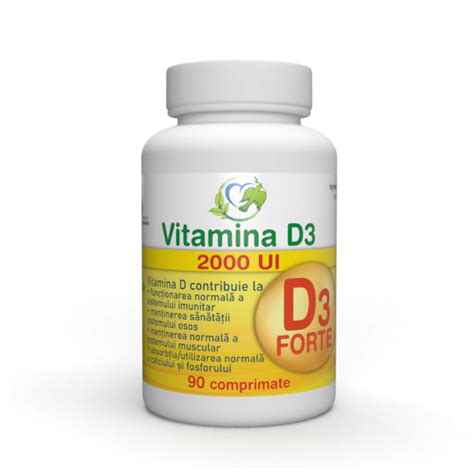 Vitamina D Forte Ui Comprimate Justin Pharma Bebe Tei