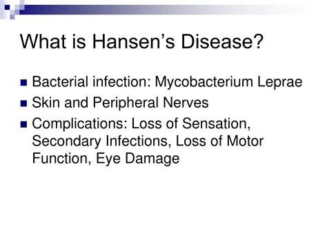 PPT - Overview Hansen’s Disease PowerPoint Presentation, free download - ID:5734218