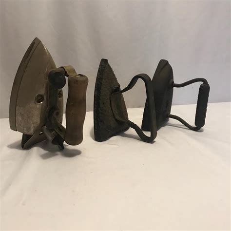 Lot 89 Three Vintage Irons