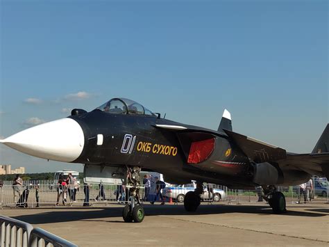 su-47 berkut. Airshow MAKS, Russia : r/aviation