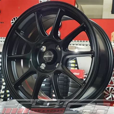 Jg Roda Alloy Wedssport Aro 15 Tala 7 4x98 4x100 Racing Leve