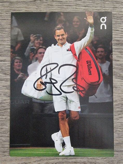 Autogrammkarte Roger Federer Originalunterschrift Kaufen Auf Ricardo