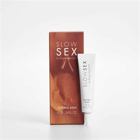 Bijoux Indescrets Slow Sex Clitoral Balm Cosettes