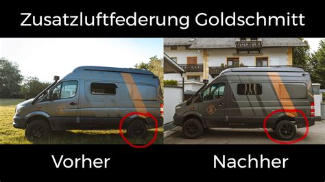 Sprinter 906 4x4 Bekommt Eine Zusatzluftfederung Von Goldschmitt YouTube