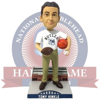 Tony Hinkle Butler Bulldogs Coach Bobblehead – National Bobblehead HOF ...