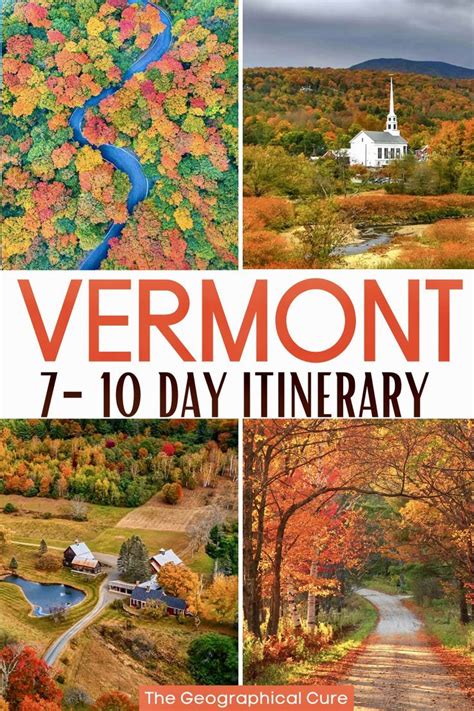 Perfect Week Itinerary For A Vermont Road Trip Artofit