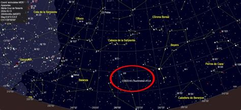 Cometa 2024 C 2023 A3 Tsuchinshan ATLAS Discoverexperience