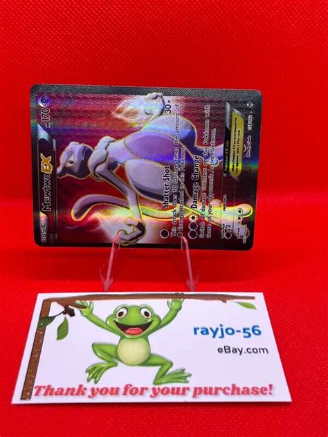 Pokémon TCG Mewtwo EX 158 162 XY BREAKthrough Full Art Ultra Rare Holo