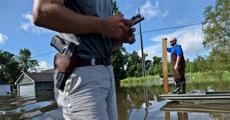 Historic Louisiana Floods Over Homes Affected