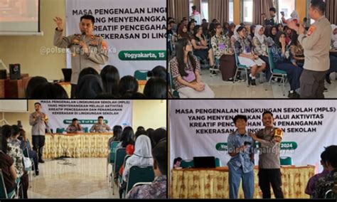 Kapolsek Tegalrejo Berikan Pembinaan Dan Penyuluhan Kenakalan Remaja Di