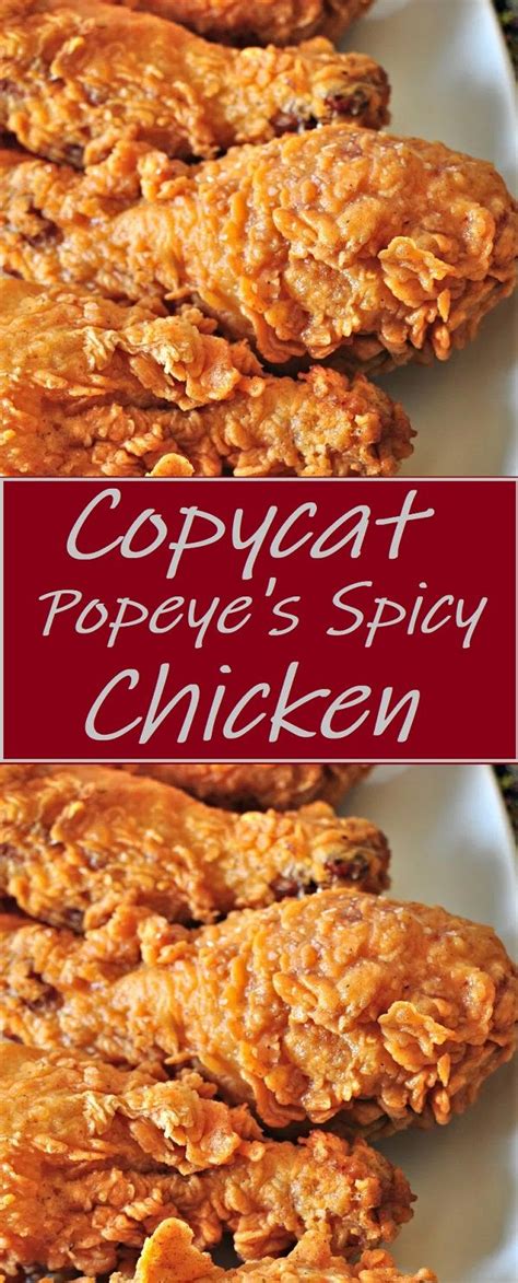 Popeyes Louisiana Fried Chicken Recipe Paul Smith