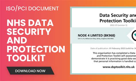 NHS Data Security And Protection Toolkit Node4