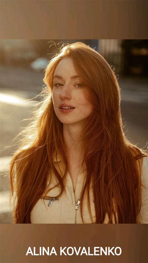 Alina Kovalenko Pretty Redheads Beautiful Redheads Ginger Girl