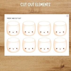 Christmas Hot Cocoa Counting To 20 Printable Flisat Insert Trofast Insert Preschool Pretend