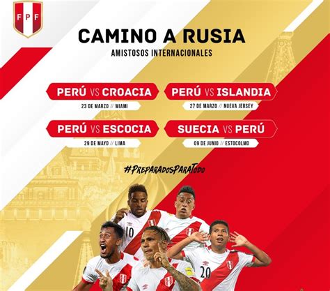 Peru Confirma Quatro Amistosos Antes Do Mundial 2018 CONMEBOL