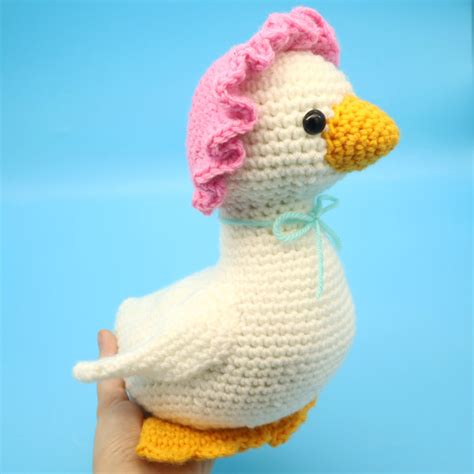 Goose Mother Goose Amigurumi Free Crochet Pattern