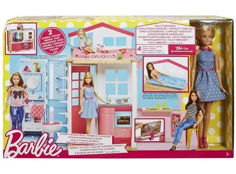 Set De Juego Barbie Casa Glam Pisos Mu Eca Mas Accesorios Cuotas Sin