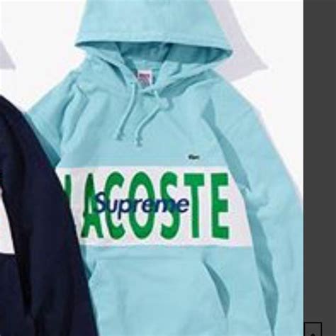 35％割引ブラック系 Xl Ll 税込 納品書付き 希少xl Supreme Lacoste パーカー パーカー トップスブラック系xl Ll Ota On Arena Ne Jp