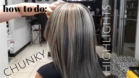 How To Do Chunky Highlights Youtube