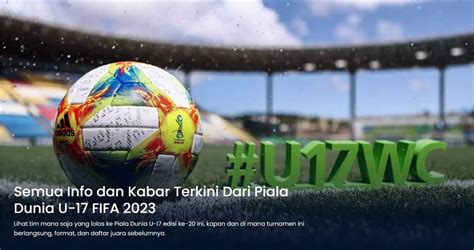 Drawing Piala Dunia U Indonesia Masuk Pot Sejajar Dengan Brasil