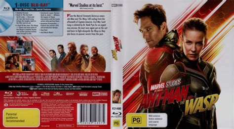 Ant Man And The Wasp R Blu Ray Cover Dvdcover