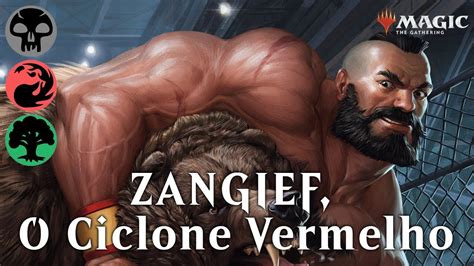 Deck Tech Commander At Reais Zangief O Ciclone Vermelho