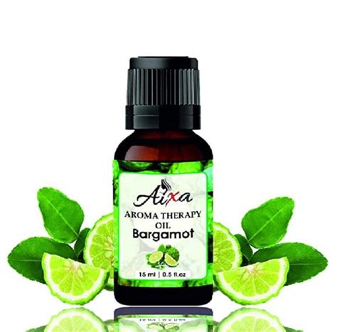 Aixa Pure And Natural Bergamot Essential Oil For Skin Hair And Stress