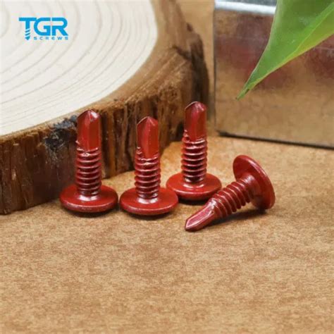 Tgr Tsingri Red Ruspert Phillips Truss Head Metal Tite Stitching