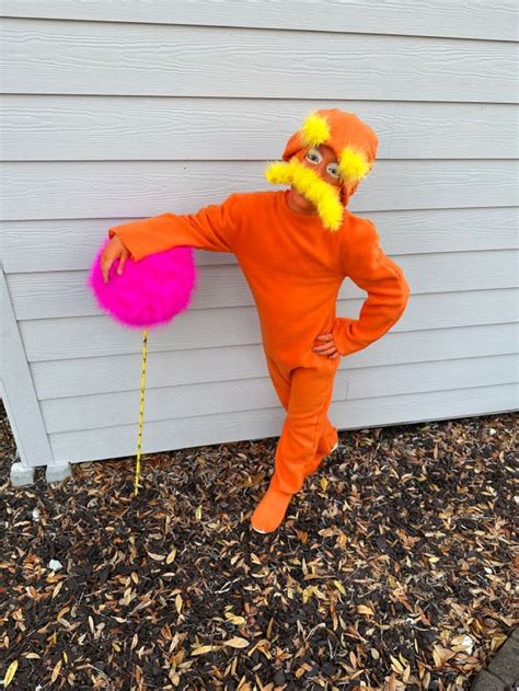 The Lorax costume | Lorax costume, The lorax, Halloween costumes for kids