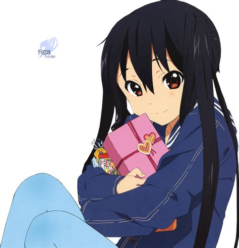 Azusa Nakano Render By Fuwathenerd On Deviantart