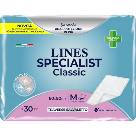 Lines Specialist Traverse Assorbenti X Cm Pezzi Farmacie Ravenna