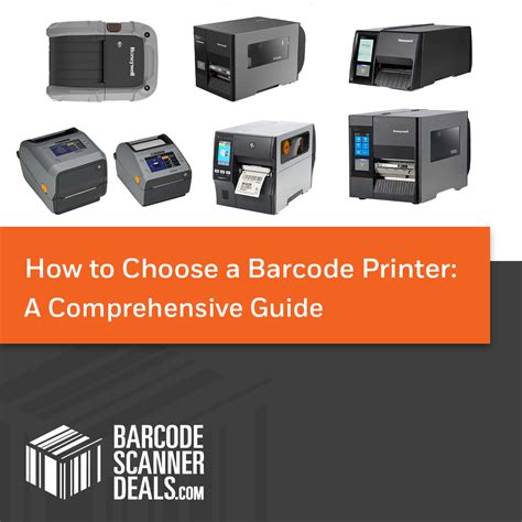 How To Choose A Barcode Printer A Comprehensive Guide