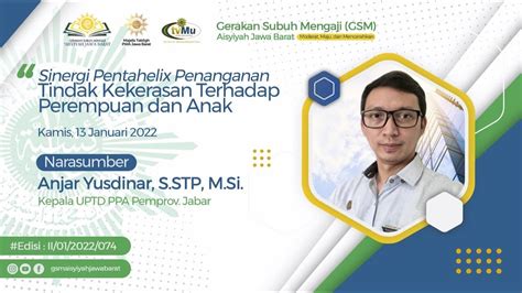 Gsm Sinergi Pentahelix Penanganan Tindak Kekerasan Terhadap Perempuan